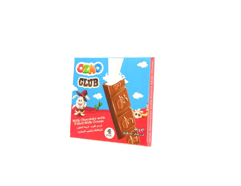 Ozmo Club Milk Chocolate Filled With Milk Cream 44g My Blog